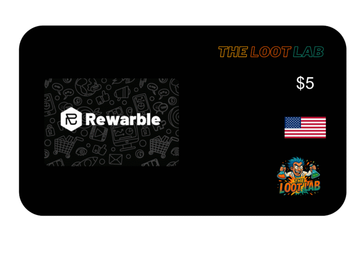 Rewarble gift card USD